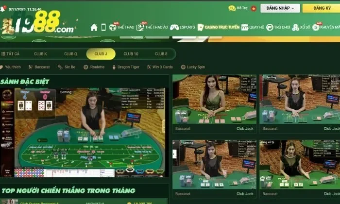Kho game bài phong phú, đa dạng của FB88