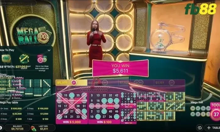 Hướng dẫn cách tham gia chơi Mega Ball FB88