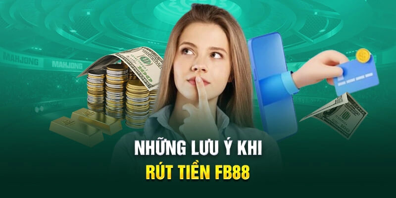Những lưu ý nhỏ khi rút tiền tại FB88